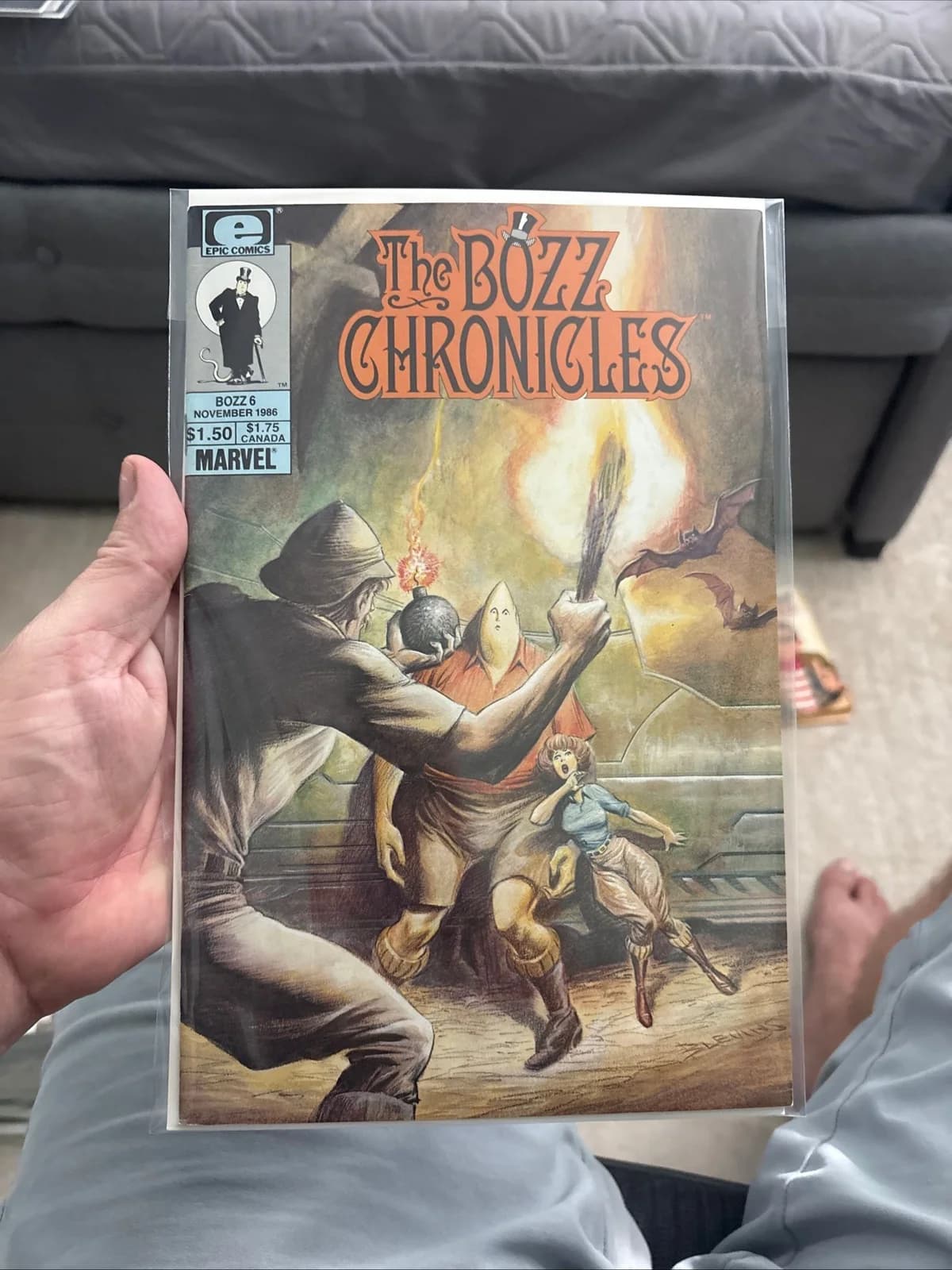 The Bozz Chronicles #1 Marvel 1985 Collectible Very Good