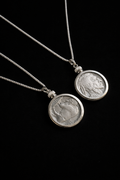 Buffalo Nickel Necklace — Authentic Silver Coin (First Edition)