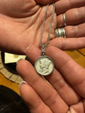 Lucky Dime Necklace — Authentic Silver Coin (First Edition)