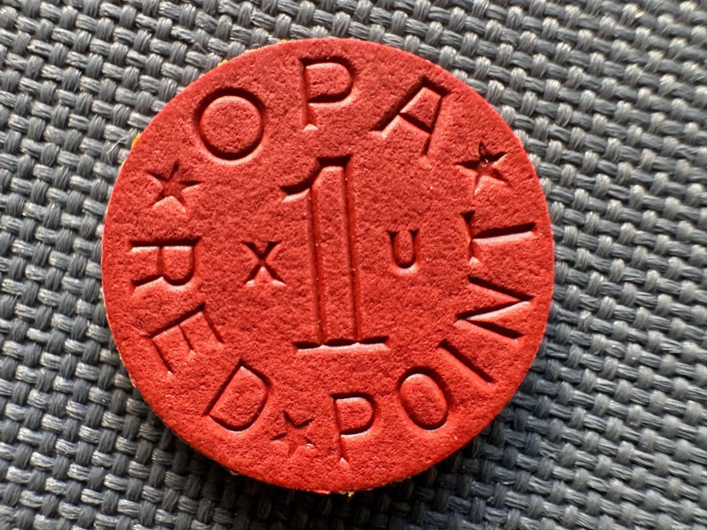 10 WWII OPA Ration Tokens Lot — Authentic Home Front Relics w/ Free Authentic WW2 Photo Reprint & Hand Numbered Certificate of Authenticity